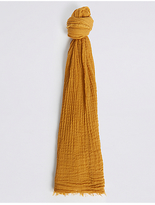 Thumbnail for your product : M&S Collection Crinkle Scarf