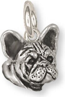 Etsy French Bulldog Jewelry Charm Fr23-Hp