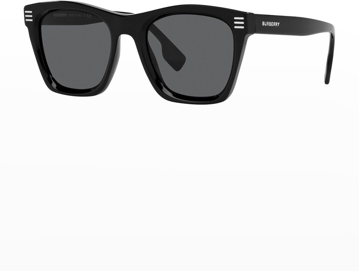 Burberry Men's Square Acetate Sunglasses ShopStyle