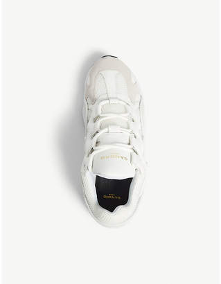 Sandro Atomic leather trainers