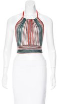 Thumbnail for your product : M Missoni Halter Crop Top