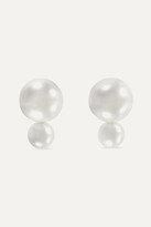 Thumbnail for your product : Mizuki 14-karat Gold Pearl Earrings