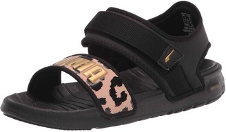 puma women's gold and. fashion sandals