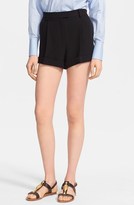 Thumbnail for your product : Valentino Silk Cady Shorts