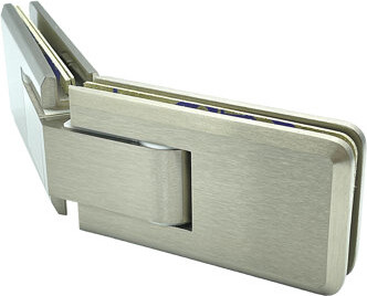 Ivy Bronx Crown Series Glass To Glass Hinge 135 Degree Polished Chrome