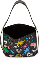 Thumbnail for your product : Kenzo Black Cory Badges Shoulder Bag