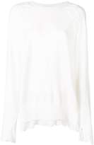 Thumbnail for your product : Stella McCartney lace detail knit shirt