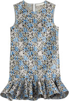 Thumbnail for your product : Mary Katrantzou Grid Blossom Dress