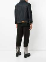 Thumbnail for your product : GUILD PRIME metallic panel tailored trousers