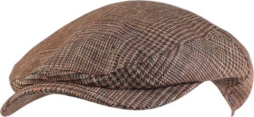 Wigens WigensMen'sHoundstoothClassicIvyCap,59,Brown