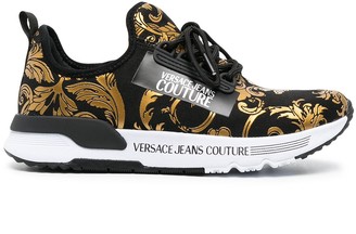 Versace Jeans Couture Barocco print low-top sneakers
