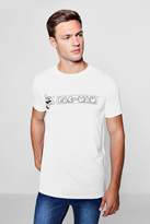 Thumbnail for your product : boohoo Pac-Man Outline License Print T-Shirt