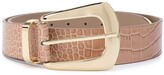 Thumbnail for your product : B-Low the Belt Embossed Croc-Effect Belt