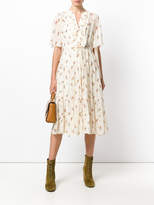 Thumbnail for your product : Masscob floral print flared dress