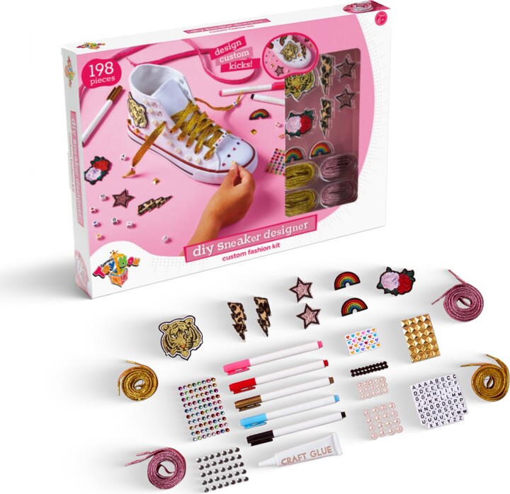 Closeout! Geoffrey's Toy Box Fashion Designer Do It Yourself Sneaker Decorating Set, Created for Macy's