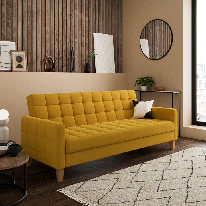 Dunelm Harlow Storage Sofa Bed Ochre ShopStyle