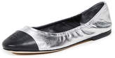 Thumbnail for your product : Tory Burch Tory Burch Exclusive Cap Toe Ballet Flats