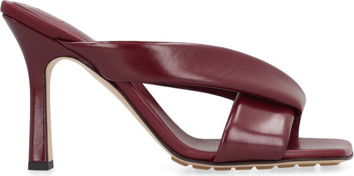 Bottega Veneta Riva Leather Mules