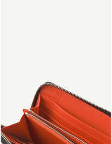Thumbnail for your product : Loewe Puzzle Bleached zip-around denim wallet