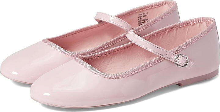 Steve Madden Violette Flat (Pink Patent) Women's Shoes - ShopStyle