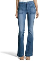 Thumbnail for your product : AG Jeans captivate stretch cotton 'Goldie' bell bottom jeans