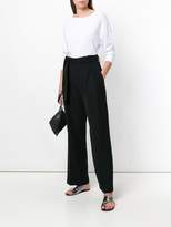 Thumbnail for your product : Vince high waisted wide leg trousers