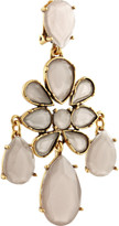 Thumbnail for your product : Oscar de la Renta Gold-tone resin chandelier earrings