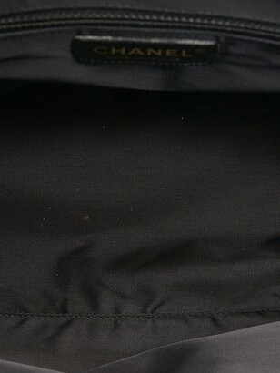 Chanel Pre Owned 2003–2004 New Travel line Choco Bar tote bag
