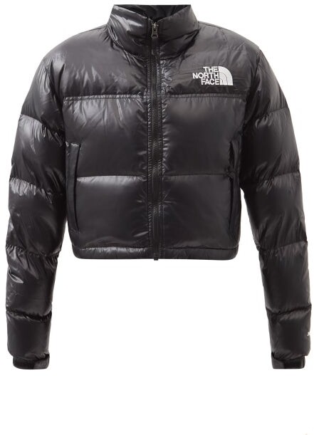 black puffer north face