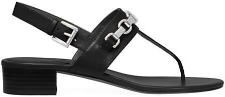 michael kors charlton leather mule