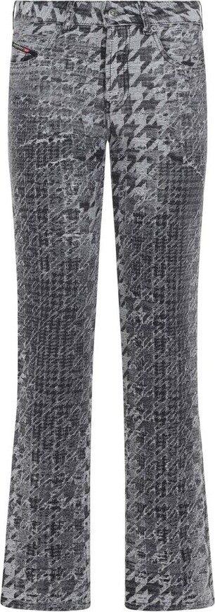 Diesel 1992 D-Jiann Distressed Flared Jeans