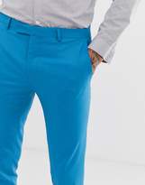 Thumbnail for your product : Twisted Tailor Ellroy super skinny suit pants in bright blue