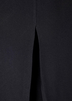 Thumbnail for your product : Adam Lippes Black plunging silk gown