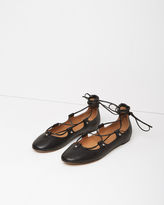 Thumbnail for your product : Isabel Marant Lali Lace-Up Flat