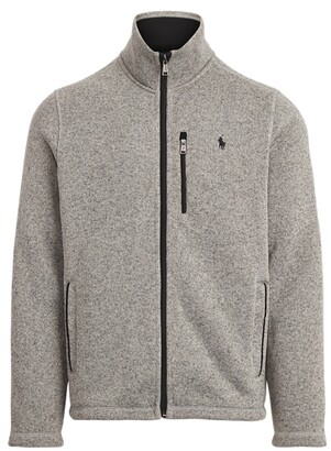 polo ralph lauren fleece mockneck jacket