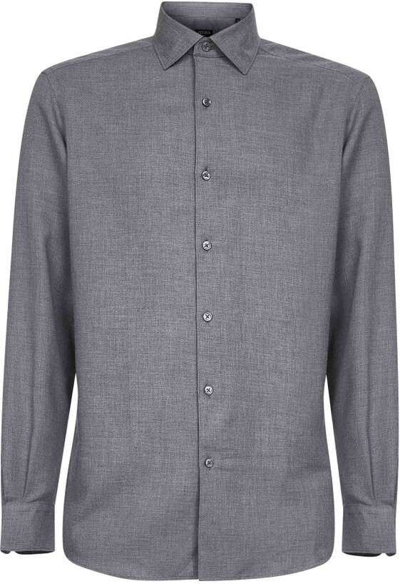 Ermenegildo Zegna Cashco Long-Sleeved Shirt