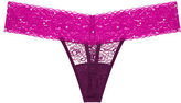 Thumbnail for your product : Victoria's Secret PINK Lace Thong Panty