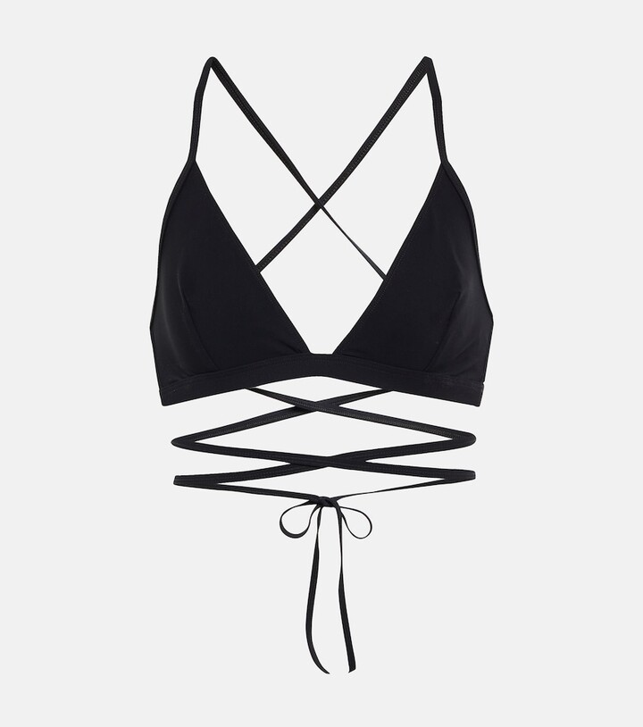 Isabel Marant Solange bikini top - ShopStyle Two Piece Swimsuits