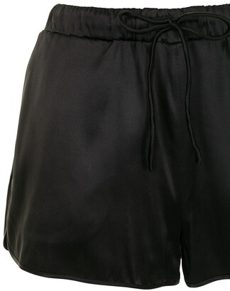 Carine Gilson Silk Fitted Shorts
