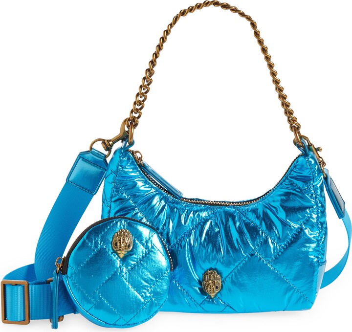 Kurt Geiger Quilted Metallic Crossbody Bag ShopStyle