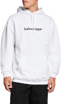 Balenciaga White Men's Sweatshirts & Hoodies | Shop the world's 