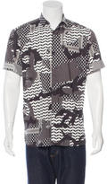 Thumbnail for your product : Neil Barrett Abstract Camouflage Print Shirt