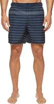 Thumbnail for your product : Original Penguin Men's Engineered Stripe Fixed Volley Waist Swim Trunk
