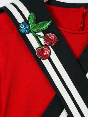 Dolce & Gabbana Kids embroidered sailor top