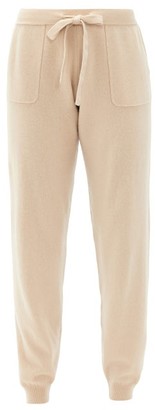 Allude Drawstring Wool-blend Trousers - Beige