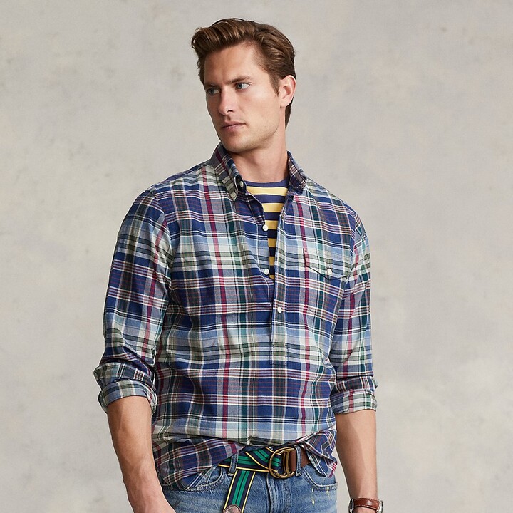 Fitted Madras Shirt | Shop the world's largest collection of 