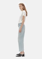 Thumbnail for your product : Alexander Wang Cropped Loose Kick Bleach Jeans Bleach Size: W 24