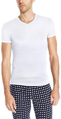 Emporio Armani Men's Stretch Modal V-Neck T-Shirt