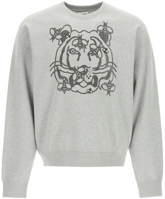 Kenzo Bee A Tiger Print Sweatshirt - ShopStyle