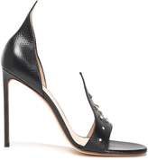 Thumbnail for your product : Francesco Russo Crystal-embellished Karung Sandals